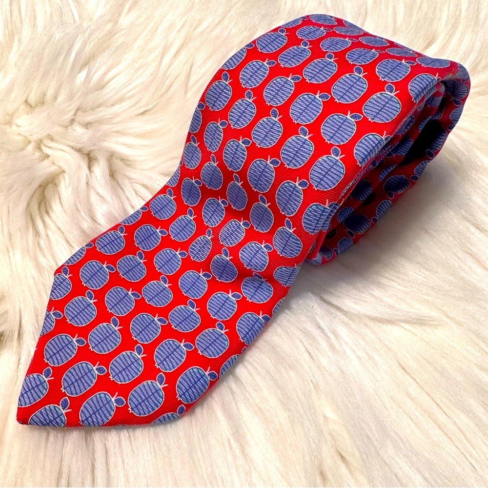 RARE! Ted Baker Apple? Melon? Fruit? Silk Tie